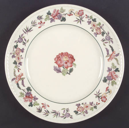 Harlech (Floral Rim &amp; Center, No Trim) by Wedgwood
