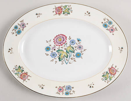 Harewood 13" Oval Serving Platter