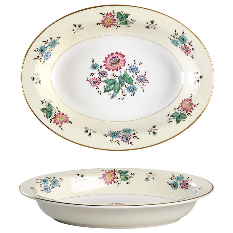 Harewood 10" Oval Vegetable Bowl