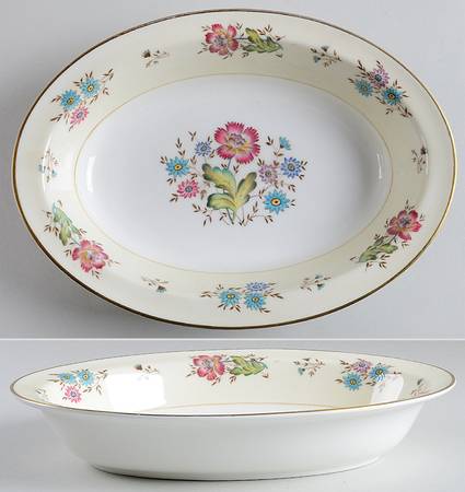 Harewood 10" Oval Vegetable Bowl