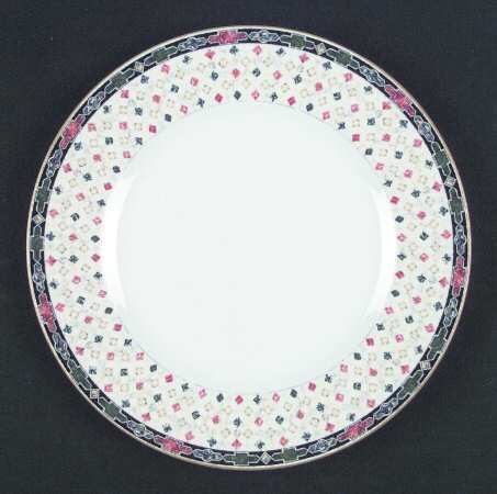 Harlequin Salad Plate