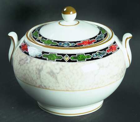 Harlequin 146 Shape Sugar Bowl & Lid