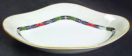 Harlequin Pickle Dish