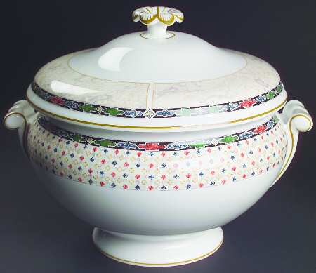 Harlequin Tureen &  Lid