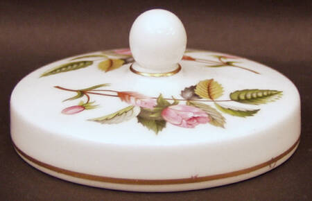 Hathaway Rose Lid for Candy Jar