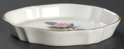 Hathaway Rose Silver Tray