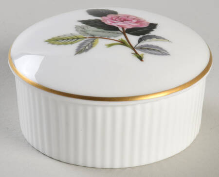 Hathaway Rose 2" Round Box & Lid