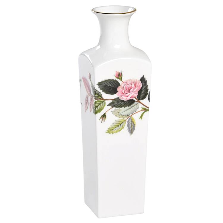 Hathaway Rose 7" Square Vase