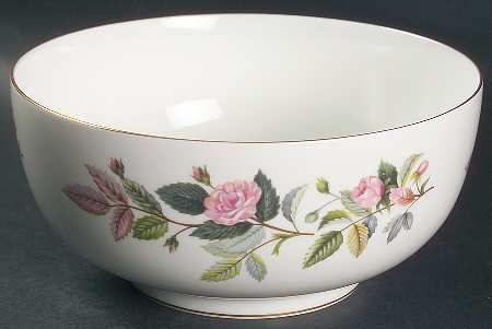Hathaway Rose 8" Round Vegetable Bowl
