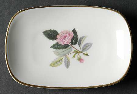 Hathaway Rose Soap Dish by Wedgwood