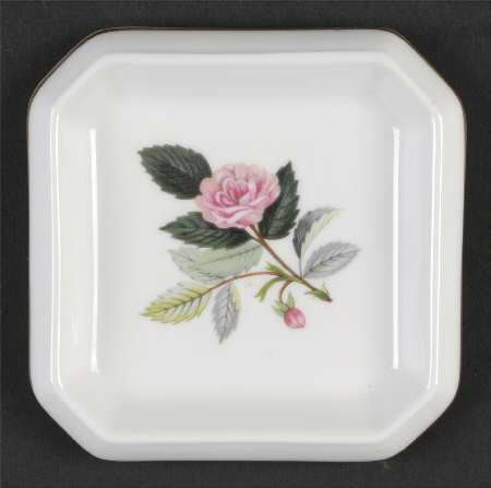 Hathaway Rose Small Square Sweet Meat Dish