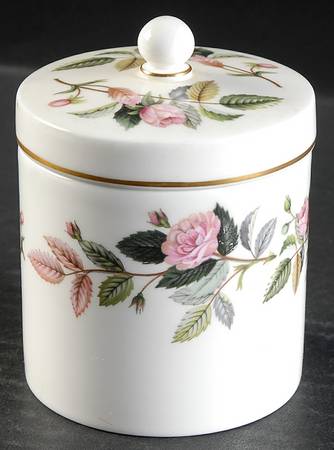 Hathaway Rose Candy Jar & Lid