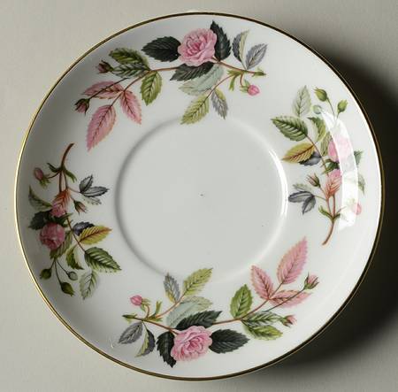 Hathaway Rose Saucer for Can Shape Demitasse Cup
