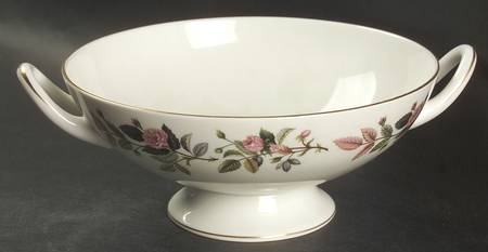 Hathaway Rose Round Vegetable No Lid