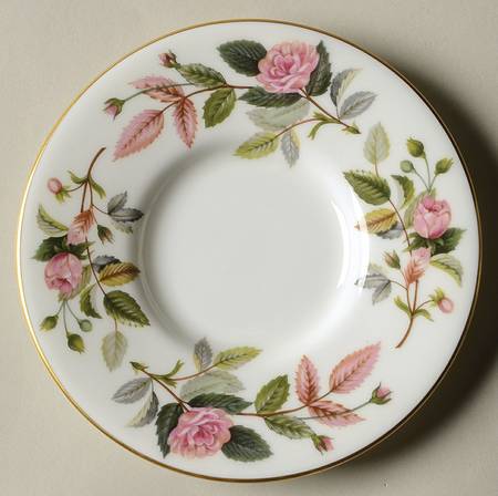Hathaway Rose Saucer for Bond Shape Demitasse Cup