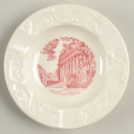 Harvard University Pink (No Gold Trim) 4" Ashtray