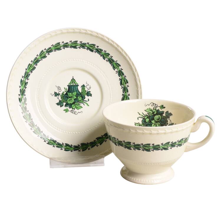 Hereford Footed Cup & Saucer Set
