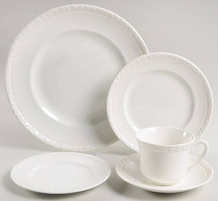 Hedge Rose 5 Piece Place Setting