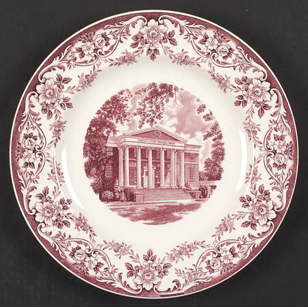Hollins College Mulberry Dinner Plate