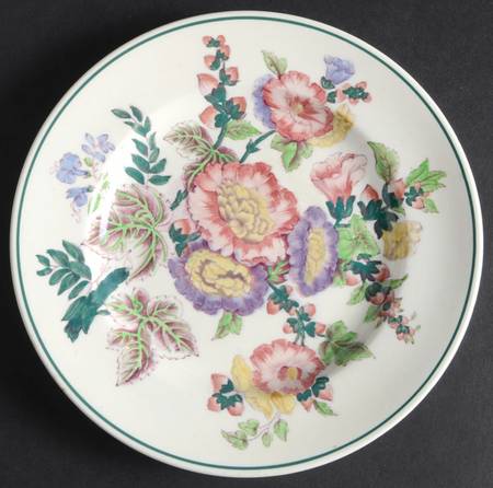 Hollyhock Dessert/Pie Plate