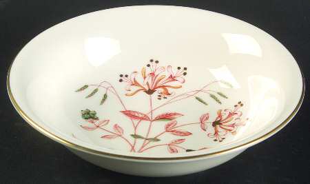 Honeysuckle Rust Coupe Cereal Bowl