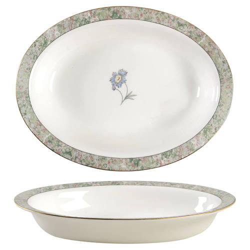 Humming Birds 10" Oval Vegetable Bowl by Wedgwood