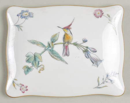 Humming Birds Double Deck Playing Card Box-Lid