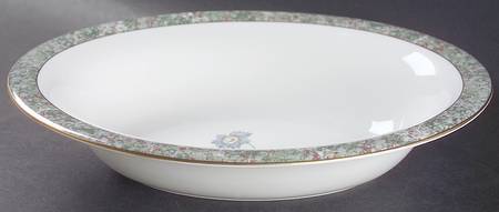 Humming Birds 9" Oval Vegetable Bowl by Wedgwood