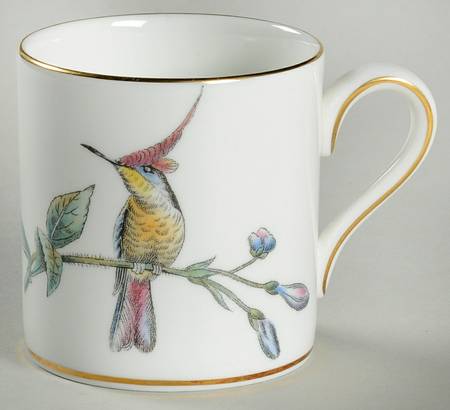 Humming Birds Bond Shape Demitasse Cup