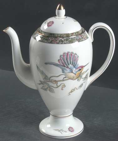 Humming Birds Coffee Pot & Lid by Wedgwood