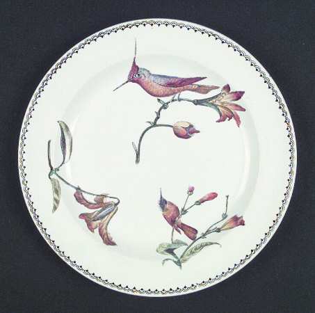 Hummingbird Luncheon Plate