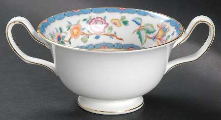 Huntingdon Footed Cream Soup Bowl