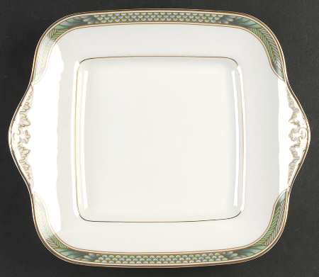 Icarus Square Handled Cake Plate