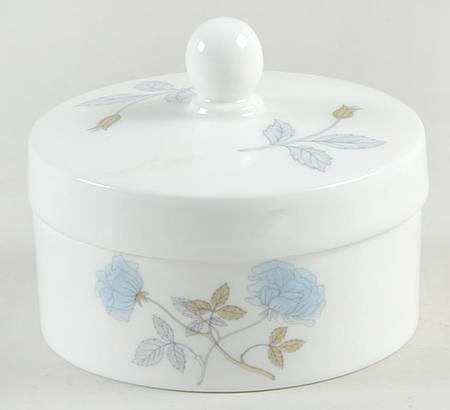 Ice Rose (No Trim) Trinket Box & Lid