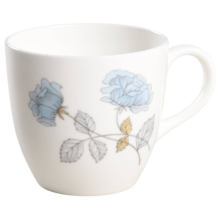 Ice Rose (No Trim) Flat Demitasse Cup