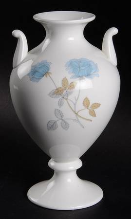 Ice Rose (No Trim) 8" Urn Shaped Vase