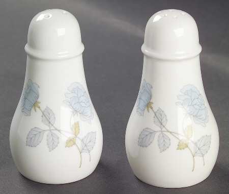 Ice Rose (No Trim) Salt & Pepper Set