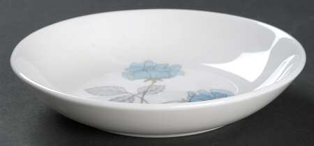 Ice Rose (No Trim) Round Sweet Meat Dish