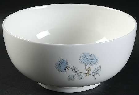 Ice Rose (No Trim) 7" Round Vegetable Bowl