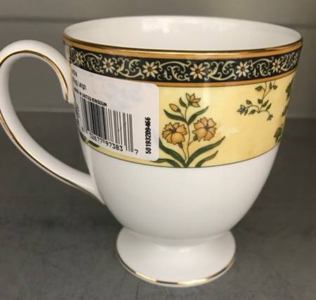 India Footed Mug