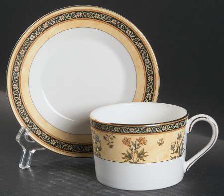 India Imperial Flat Cup & Saucer Set