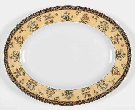 India 14" Oval Serving Platter