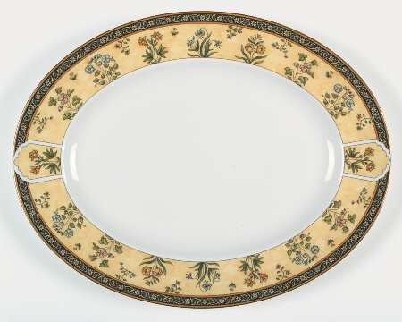 India 14" Oval Serving Platter
