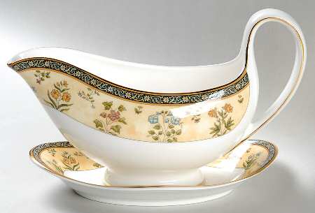 India Gravy Boat & Underplate