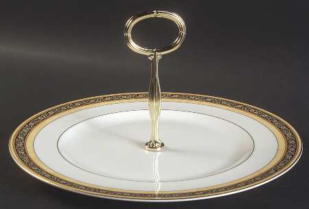 India Round Serving Plate with Handle (DP)