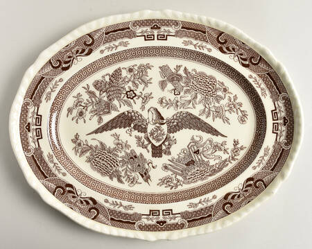 Independence 13" Oval Serving Platter