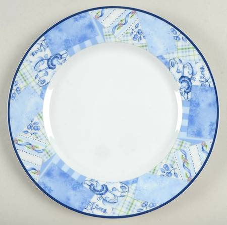 Indigo Luncheon Plate