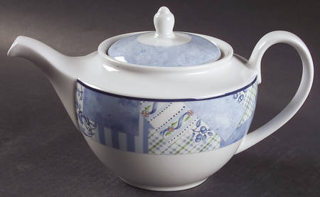 Indigo Teapot & Lid