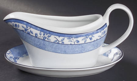 Indigo Gravy Boat & Underplate