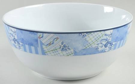 Indigo 9" Salad Serving Bowl